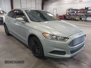 2013 Ford Fusion SE Hybrid with VIN 3FA6P0LUXDR355984, listed as a IAAI auction lot 41977367 with 244,310 mi miles. Bid and sale history available at carsss.com. Image 1.