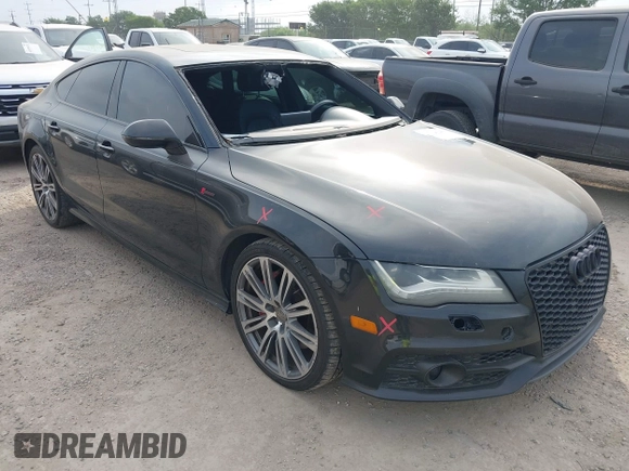 2013 Audi A7 Prestige with VIN WAU2GAFCXDN054133, listed as a IAAI auction lot 41924265 with 170,498 mi miles and . Bid and sale history available at DreamBid. Image 1.