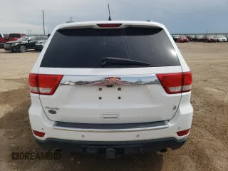 2013 Jeep Grand Cherokee Overland with VIN 1C4RJFCT2DC650336, listed as a Copart auction lot 55455105 with 129,858 mi miles and Clean Title. Bid and sale history available at carsss.com. Image 6.