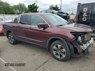 2018 Honda Ridgeline RTL-T z VIN 5FPYK3F67JB014689, wystawiony jako Copart lot #58471865 z przebiegiem 72 204 mil mil oraz Szkody całkowita. Historia ofert i sprzedaży dostępna na DreamBid. Obrazek 4.