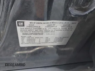 2008 Saturn VUE XE z VIN 3GSCL33P28S678238, wystawiony jako IAAI lot #42377325 z przebiegiem 127 633 mil mil oraz . Historia ofert i sprzedaży dostępna na DreamBid. Obrazek 9.
