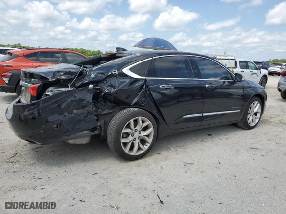 2019 Chevrolet Impala Premier with VIN 2G1105S36K9104051, listed as a Copart auction lot 51483545 with 98,127 mi miles and Non Repairable. Bid and sale history available at carsss.com. Image 3.