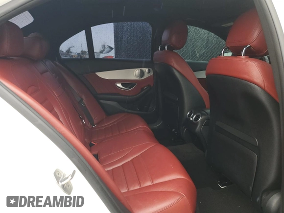 2019 Mercedes-Benz C 43 AMG with VIN 55SWF6EBXKU301576, listed as a Copart auction lot 56578005 with 98,509 mi miles and Salvage title. Bid and sale history available at DreamBid. Image 10.