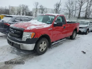 2013 Ford F-150 XL with VIN 1FTMF1EM2DKF17439, listed as a Copart auction lot 43003035 with 190,410 mi miles and Clean Title. Bid and sale history available at carsss.com. Image 1.