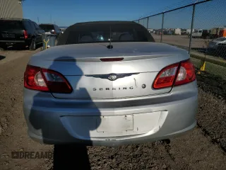 2008 Chrysler Sebring LX with VIN 1C3LC45K58N224356, listed as a Copart auction lot 80444174 with 165,844 mi miles and Salvage Title. Bid and sale history available at carsss.com. Image 6.