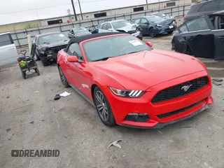 2017 Ford Mustang EcoBoost Premium with VIN 1FATP8UH6H5245140, listed as a IAAI auction lot 41849107 with 52,672 mi miles and . Bid and sale history available at DreamBid. Image 1.
