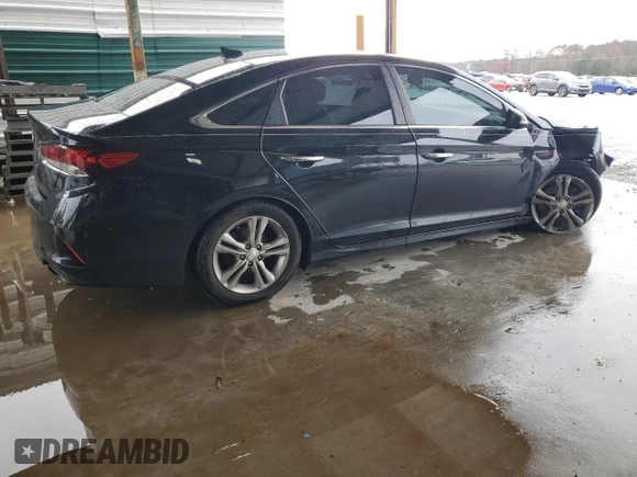 2018 Hyundai Sonata SEL with VIN 5NPE34AFXJH609575, listed as a Copart auction lot 48473395 with 88,891 mi miles and Salvage Title. Bid and sale history available at DreamBid. Image 3.