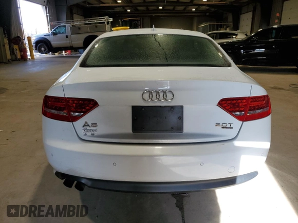 2012 Audi A5 2.0T Premium Plus with VIN WAULFAFR1CA019613, listed as a Copart auction lot 54341615 with 155,718 mi miles and Clean Title. Bid and sale history available at carsss.com. Image 6.