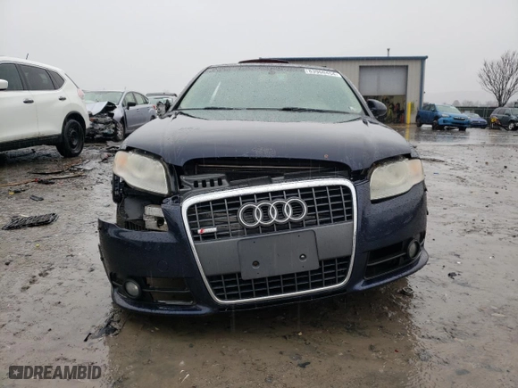 2008 Audi A4 2.0T with VIN WAUDF78E58A168390, listed as a Copart auction lot 83960454 with 156,852 mi miles and Salvage Title. Bid and sale history available at carsss.com. Image 5.