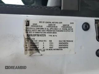 2006 Pontiac Torrent z VIN 2CKDL63F766167279, wystawiony jako Copart lot #55888595 z przebiegiem 208 579 mil mil oraz Szkoda całkowita • Salvage title. Historia ofert i sprzedaży dostępna na DreamBid. Obrazek 13.