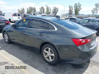 2017 Chevrolet Malibu LS with VIN 1G1ZB5ST6HF291854, listed as a IAAI auction lot 41831592 with Not Provided miles and . Bid and sale history available at DreamBid. Image 3.