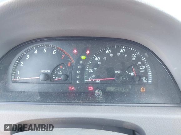 2003 Toyota Camry LE with VIN 4T1BE32K33U147710, listed as a IAAI auction lot 42184705 with 305,390 mi miles and . Bid and sale history available at DreamBid. Image 7.