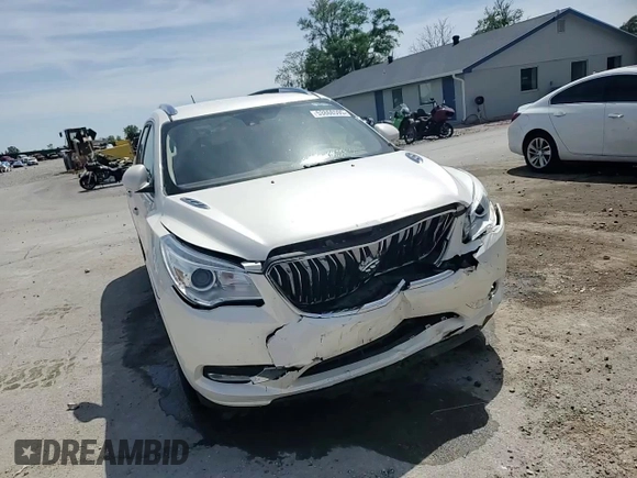 2014 Buick Enclave Premium with VIN 5GAKRCKD4EJ144427, listed as a Copart auction lot 53866595 with 150,755 mi miles and Salvage Title. Bid and sale history available at DreamBid. Image 14.