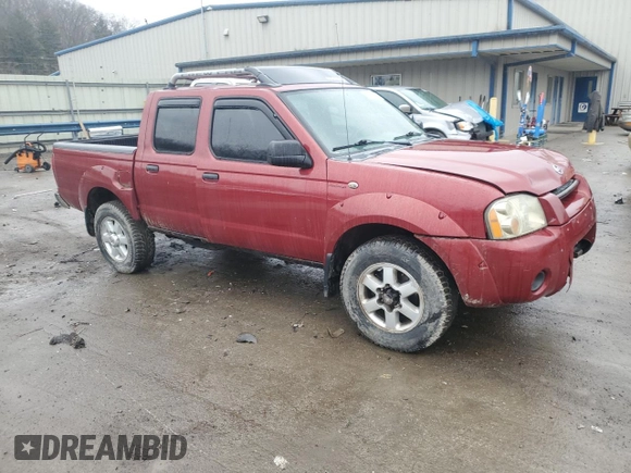 2004 Nissan Frontier SVE with VIN 1N6MD27Y94C444430, listed as a Copart auction lot 46580725 with 187,237 mi miles and Salvage title. Bid and sale history available at DreamBid. Image 4.