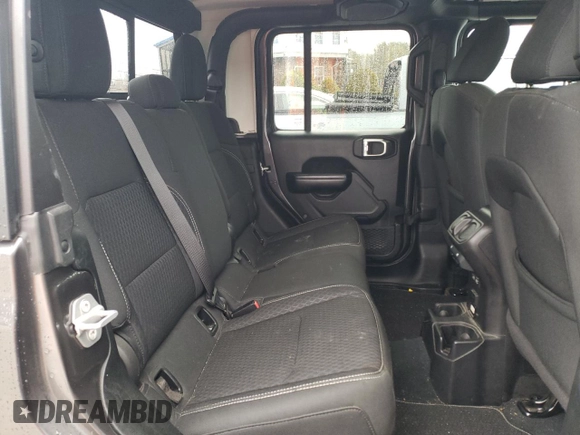2021 Jeep Gladiator Willys with VIN 1C6HJTAG1ML519776, listed as a Copart auction lot 47517575 with 81,215 mi miles and Salvage title. Bid and sale history available at DreamBid. Image 10.