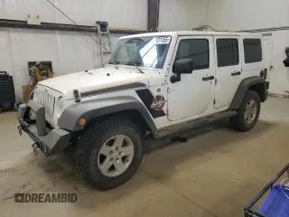 2013 Jeep Wrangler Unlimited Sport z VIN 1C4BJWDG4DL537877, wystawiony jako Copart lot #57271555 z przebiegiem 211 689 mil mil oraz Tytuł czysty. Historia ofert i sprzedaży dostępna na DreamBid. Obrazek 1.