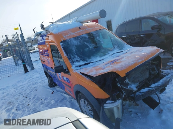 2013 Ford Transit Connect XL with VIN NM0LS6AN2DT155820, listed as a IAAI auction lot 41585486 with 217,405 mi miles and . Bid and sale history available at DreamBid. Image 1.