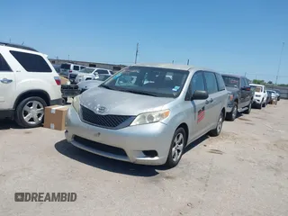 2014 Toyota Sienna L with VIN 5TDZK3DC1ES410012, listed as a IAAI auction lot 42005001 with 440,789 mi miles. Bid and sale history available at carsss.com. Image 17.