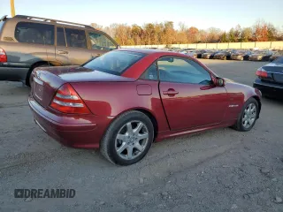 2003 Mercedes-Benz SLK 230 Kompressor z VIN WDBKK49F83F283880, wystawiony jako Copart lot #83435144 z przebiegiem 31 925 mil mil oraz Szkoda całkowita • Salvage title. Historia ofert i sprzedaży dostępna na DreamBid. Obrazek 3.