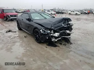 2024 BMW 8 Series M850i xDrive with VIN WBABC4C07RCP91011, listed as a Copart auction lot 42949665 with Not Provided miles and Salvage Title. Bid and sale history available at DreamBid. Image 11.