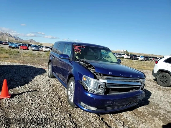 2013 Ford Flex Limited with VIN 2FMHK6D83DBD14113, listed as a Copart auction lot 79739814 with 137,976 mi miles and Salvage Title. Bid and sale history available at carsss.com. Image 10.