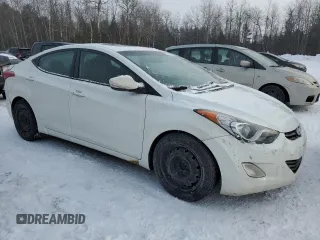 2011 Hyundai Elantra GLS with VIN 5NPDH4AEXBH076004, listed as a Copart auction lot 88320375 with 151,513 mi miles and Salvage Title. Bid and sale history available at carsss.com. Image 4.