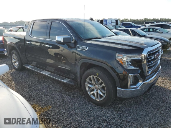 2020 GMC Sierra 1500 with VIN 3GTU8DED6LG250291, listed as a Copart auction lot 73858594 with 67,036 mi miles and Salvage Title. Bid and sale history available at DreamBid. Image 4.