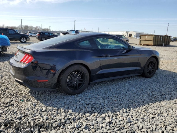 2021 Ford Mustang EcoBoost with VIN 1FA6P8TH3M5132884, listed as a Copart auction lot 40433163 with 27,819 mi miles and . Bid and sale history available at DreamBid. Image 3.