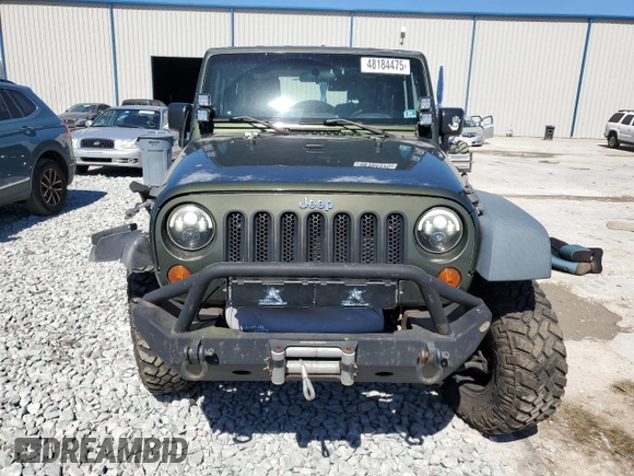 2008 Jeep Wrangler X with VIN 1J4FA24198L511622, listed as a Copart auction lot 48184475 with 169,664 mi miles and Salvage Title. Bid and sale history available at DreamBid. Image 5.