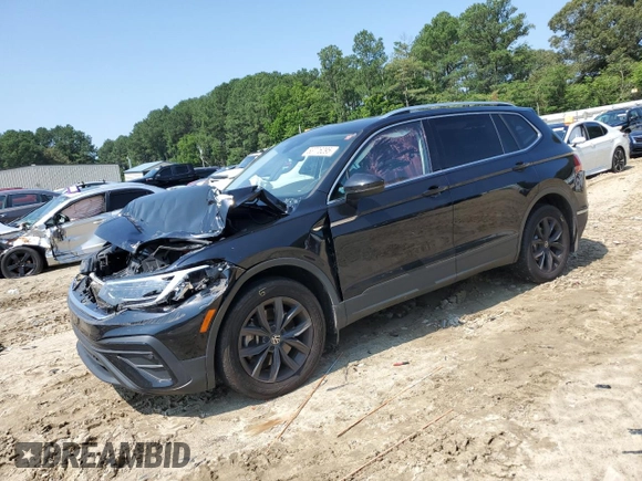 2022 Volkswagen Tiguan SE с VIN 3VV2B7AX2NM043994, выставлен на аукционе Copart как лот 63776295 с пробегом 80 514 миль миль и Списание • Salvage title. История ставок и продаж доступна на DreamBid. Изображение 1.