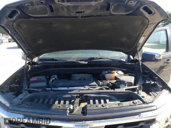 2022 Chevrolet Silverado 1500 LT with VIN 1GCPDDEK1NZ570127, listed as a Copart auction lot 75916724 with 87,646 mi miles and Salvage Title. Bid and sale history available at DreamBid. Image 11.