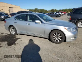 2007 Lexus LS 460 with VIN JTHBL46F975040494, listed as a Copart auction lot 41648735 with 353,650 mi miles and Clean Title. Bid and sale history available at DreamBid. Image 4.