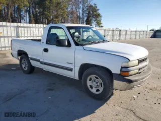 2002 Chevrolet Silverado 1500 with VIN 1GCEC14X32Z108069, listed as a Copart auction lot 89347285 with 242,436 mi miles and Salvage Title. Bid and sale history available at carsss.com. Image 4.