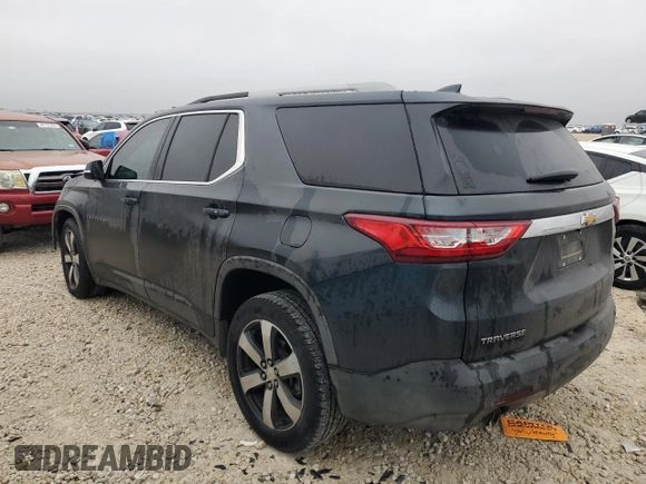 2018 Chevrolet Traverse LT z VIN 1GNERHKW1JJ113924, wystawiony jako Copart lot #85128164 z przebiegiem 103 485 mil mil oraz Szkoda całkowita • Salvage title. Historia ofert i sprzedaży dostępna na DreamBid. Obrazek 2.