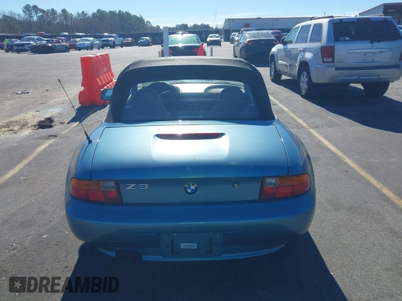 1996 BMW 3 Series Z3 1.9 with VIN 4USCH7320TLB75621, listed as a IAAI auction lot 41414858 with 96,609 mi miles and . Bid and sale history available at carsss.com. Image 8.