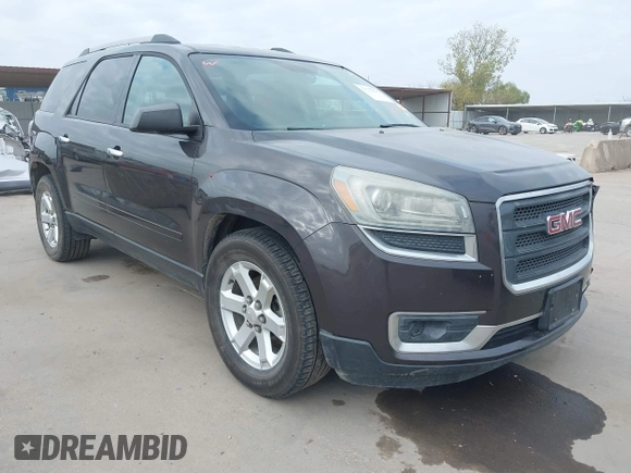 2013 GMC Acadia SLE with VIN 1GKKRPKD3DJ245595, listed as a IAAI auction lot 41242541 with 134,840 mi miles and . Bid and sale history available at DreamBid. Image 1.