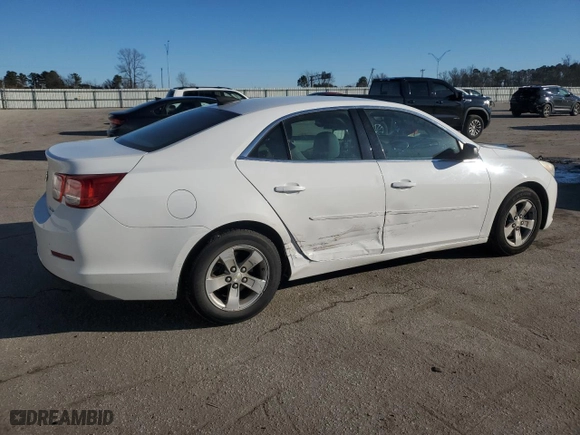 2015 Chevrolet Malibu LS with VIN 1G11B5SL7FF190591, listed as a Copart auction lot 42778155 with 120,145 mi miles and Salvage Title. Bid and sale history available at carsss.com. Image 3.