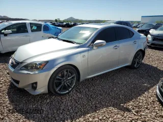 2012 Lexus IS 350 with VIN JTHBE5C21C5030988, listed as a Copart auction lot 68293334 with 160,411 mi miles and Salvage Title. Bid and sale history available at DreamBid. Image 1.