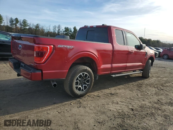 2022 Ford F-150 XL z VIN 1FTFX1E83NKD47814, wystawiony jako Copart lot #80061424 z przebiegiem 58 317 mil mil oraz Szkoda całkowita • Salvage title. Historia ofert i sprzedaży dostępna na DreamBid. Obrazek 3.