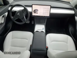 2022 Tesla Model Y Performance with VIN 7SAYGDEF2NF416730, listed as a Copart auction lot 47657945 with 40,738 mi miles and Salvage Title. Bid and sale history available at DreamBid. Image 8.