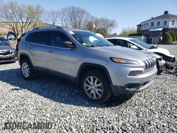 2015 Jeep Cherokee Limited with VIN 1C4PJMDS3FW564665, listed as a Copart auction lot 54505645 with 155,409 mi miles and Clean Title. Bid and sale history available at DreamBid. Image 4.