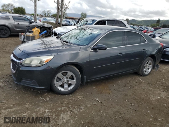 2015 Chevrolet Malibu LS with VIN 1G11B5SL4FF106257, listed as a Copart auction lot 51328565 with 175,902 mi miles and Clean Title. Bid and sale history available at DreamBid. Image 1.