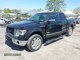 2013 Ford F-150 XL with VIN 1FTFW1ETXDFC78098, listed as a IAAI auction lot 42157142 with 104,778 mi miles and . Bid and sale history available at DreamBid. Image 2.