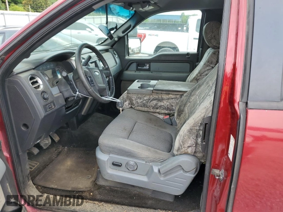 2013 Ford F-150 XL with VIN 1FTFX1EFXDFB64447, listed as a Copart auction lot 56474145 with 284,491 mi miles and Salvage title. Bid and sale history available at DreamBid. Image 7.