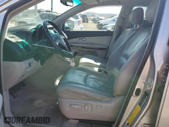 2008 Lexus RX 350 with VIN 2T2GK31U68C050703, listed as a Copart auction lot 52645805 with 130,086 mi miles and Salvage Title. Bid and sale history available at DreamBid. Image 7.