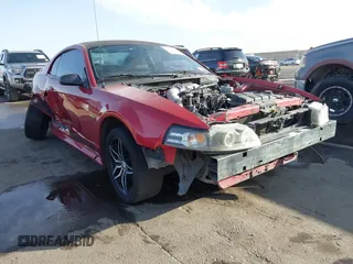 2000 Ford Mustang GT with VIN 1FAFP42X0YF255141, listed as a IAAI auction lot 41558369 with 170,503 mi miles. Bid and sale history available at carsss.com. Image 1.