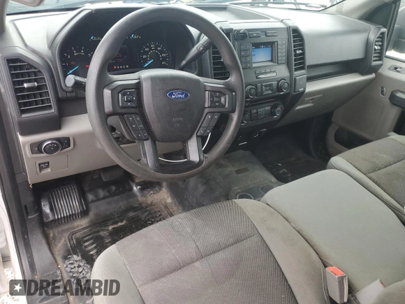 2018 Ford F-150 XL with VIN 1FTEX1C53JKF06295, listed as a Copart auction lot 52357615 with 166,056 mi miles and Clean Title. Bid and sale history available at carsss.com. Image 8.