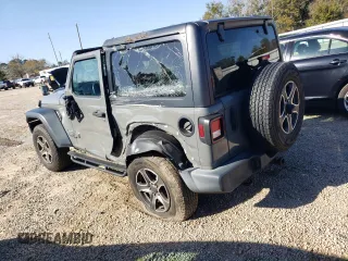 2020 Jeep Wrangler Willys with VIN 1C4GJXAG5LW307083, listed as a Copart auction lot 86994744 with 28,873 mi miles and Salvage title. Bid and sale history available at DreamBid. Image 2.