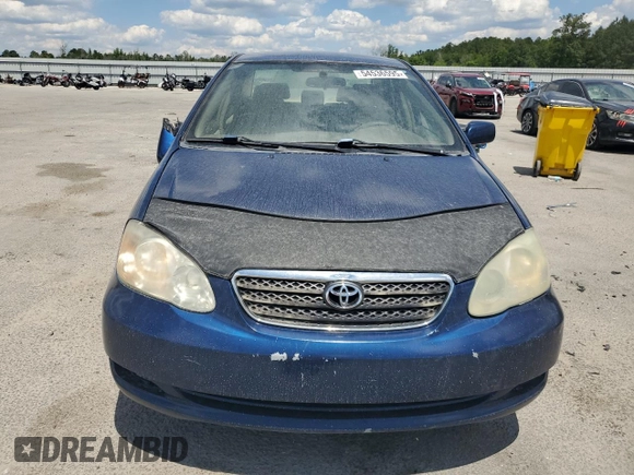 2007 Toyota Corolla CE with VIN JTDBR32E770102463, listed as a Copart auction lot 54536595 with 197,961 mi miles and Clean Title. Bid and sale history available at carsss.com. Image 5.