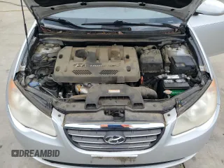 2007 Hyundai Elantra GLS z VIN KMHDU46D77U229572, wystawiony jako Copart lot #56008515 z przebiegiem 75 374 mil mil oraz Szkoda całkowita • Salvage title. Historia ofert i sprzedaży dostępna na DreamBid. Obrazek 11.